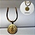 Colar de Aço Inox Dourado com Medalha de São Bento Lisa - Imagem 2