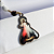 Terço com Medalha de Jesus Misericordioso e Santa Faustina - 50cm - Imagem 2