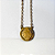 Escapulário Medalha de São Bento em Aço Inox Dourado - 32cm - Imagem 2