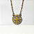 Escapulário Medalha de São Bento em Aço Inox Dourado - 32cm - Imagem 3