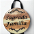 Adorno de Porta Sagrada Família Triplo em MDF - Imagem 2
