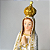 Imagem em Resina Nossa Senhora de Fátima Branca com Manto em Detalhes Dourados - 23cm - Imagem 6