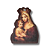 Kit 10 Aromatizante da Virgem Maria com Menino Jesus no Colo - Aroma Cereja - Imagem 3