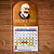 Kit com 12 Calendário de São Padre Pio 2026 - Atacado - Imagem 3