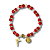 Kit com 12 Pulseira de Miçanga e Pérola com Pingente N. Sra. Aparecida e Cruz - Atacado (Cores Sortidas) - Imagem 10