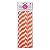 CANUDO DE PAPEL 6MMX200MM C/12-LIST VERMELHO - Imagem 1