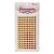 CARTELA PEDRA ADES - PEDRA STRASS 8MM OURO - Imagem 1