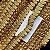 Fita Drapeada Gorgorão Nº 3 - 1m x 14mm - B40-DOURADO - Imagem 1