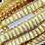 Fita Drapeada Gorgorão Nº 5 - 1m x 22mm - B206-AAMARELO MÉDIO - Imagem 1