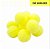 POMPOM POLIESTER 20mm - AMARELO GEMA 106 - 100 und - Imagem 1