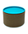 TUBO LATA PLASTICO 08 X 05 - AZUL TIFFANY - Imagem 1