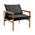 Poltronas Decorativa Jasmim Vivaro Decor Suede Preto - Imagem 2