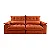 Sofá Retrátil e Reclinável Molas Ensacadas 2,10m Orquídea Vivaro Decor Suede Terracota - Imagem 7