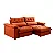 Sofá Retrátil e Reclinável Molas Ensacadas 2,10m Orquídea Vivaro Decor Suede Terracota - Imagem 8