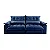 Sofá Retrátil e Reclinável Molas Ensacadas 2,30m Orquídea Vivaro Decor Suede Azul - Imagem 7