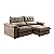 Sofá Retrátil e Reclinável Molas Ensacadas 2,30m Orquídea Vivaro Decor Suede Capuccino - Imagem 8
