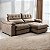 Sofá Retrátil e Reclinável Molas Ensacadas 2,30m Orquídea Vivaro Decor Suede Capuccino - Imagem 6
