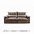 Sofá Retrátil e Reclinável Molas Ensacadas 2,50m Orquídea Vivaro Decor Suede Capuccino - Imagem 8