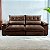 Sofá Retrátil e Reclinável Molas Ensacadas 2,50m Orquídea Vivaro Decor Suede Marrom - Imagem 2