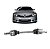 Semi Eixo Honda New Civic 1.8 16V 2006 a 2011 Câmbio Automático Lado Esquerdo - Imagem 1