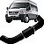 Mangueira Intercooler Transit 2.4 16V 2009 a 2011 Lado Direito - Turbina - Imagem 1