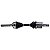 Semi Eixo Esquerdo L200 2.5 Sport Savana Outdoor 2003 a 2012 4X4 - Imagem 1