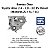 Bomba Óleo Hilux 2.4 2.8 8V 1992 a 2001 Hilux 3.0 8V 2002 a 2005 Diesel Aspirada - Imagem 3