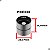 Tucho Válvula Peugeot Citroen 206 207 208 307 308 407 408 807 Partner C3 C4 C5 C8 Picasso Berlingo Aircross 1.6 2.0 16v  - Jogo 8 peças (Devigili) - Imagem 4