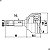 Junta Homocinética Peugeot 208 Citroen C3 1.5/1.2 2013 a 2021 - Câmbio Manual (21x29) - Imagem 2