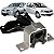 Coxim Motor Sandero Logan 1.6 8V 2007 a 2013 Lado Direito - Imagem 1