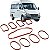 Junta Coletor Admissão Sprinter 311 313 413 2.2 16v 2001 a 2012 - Kit - Imagem 1