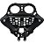 Suporte Traseiro Painel Farol Titan 150 Mix 2009 e 2010 - Imagem 2