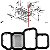 Junta Válvula Solenoide Civic 1.8 2.0 2006 a 2016 CRV Accord 2.0 2008 a 2016 HRV 1.8 2016 a 2021 VTEC - Imagem 3