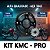 Kit Coroa Pinhão Fan 125 2009 a 2018 Aço 1045 KMC PRO - Imagem 4