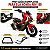 Protetor Carenagem Escape Honda ADV 150 2021 a 2024 Preto - Imagem 3