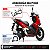 Protetor Carenagem Escape Honda ADV 160 2025 em diante Preto - Imagem 4
