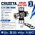Cruzeta Cardan Dianteiro Effa Truck Van Hafei Towner JR 2006/... / L200 2.5 4x4 1996 a 2012 - Imagem 5