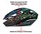 Mouse para jogo Evolut Rayden EG-104RB preto - Imagem 3