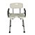 Cadeira de Banho em Alumínio com Braço Retrátil ZIMEDICAL - Imagem 3