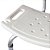 Cadeira de Banho em Alumínio sem Braço - Assento Curvo Zimedical FST5104 - Imagem 5