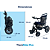 Cadeira de Rodas Motorizada TheraRider Plus TM2501 - Imagem 6