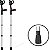 Muleta Canadense o PAR - Dobrável Articulada Ortopédica de Alumínio Regulável  120kg - Imagem 10