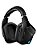 Fone de ouvido gamer sem fio Logitech G Series G935 preto e azul com luz rgb LED - Imagem 1