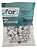 SFOR FIXA FIO COAXIAL N°6 BRANCO C/100 - Imagem 1