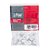 SFOR FIXA FIO COAXIAL N°7 BRANCO C/100 - Imagem 1