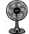 VENTISOL VENTILADOR MESA TURBO 6 PAS 30CM PREMIUM PRETO/CINZA 127V - Imagem 1