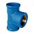 PLASTILIT TEE AZUL 3/4" X 1/2" - Imagem 1