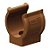 ABRACADEIRA DE IMPACTO P/TUBO 3/4" CANOFIX MARROM C/15 - Imagem 1