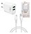INOVA KIT CARREGADOR  P/CELULAR TIPO-C CAR-12820C - Imagem 1