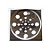 TECNOTRAVA GRELHA ROT.INOX 10CM QUADRADA - Imagem 1